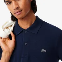 Футболка Lacoste Regular Fit бавовняніBlend Polo DH5522-166 - Синя