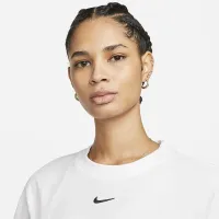 Nike Sportswear Chill Knit женская оверсайз футболка Костюм цвет белый