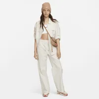 Nike Sportswear Essentials женская Woven High-Rise Pants цвет коричневый