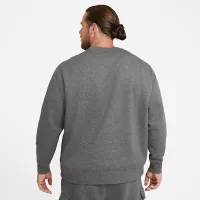Nike Sportswear Club Fleece мужские Crew цвет серый