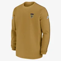 New Orleans Saints Logo Coach Men’s Nike NFL Long-Sleeve Top колір чорний