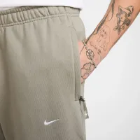 Nike Solo Swoosh чоловічі Open-Hem Fleece Pants колір зелений