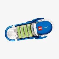 Nike Dunk x LEGO® набор Sneaker-Building Kit with Exclusive Minifigure синий