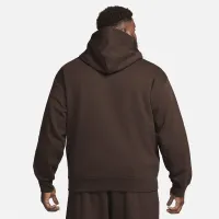 Nike Solo Swoosh мужские Fleece Pullover Толстовка с капюшоном цвет коричневый