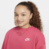 Nike Sportswear Club Fleece Big дитячі оверсайз світшот Pink