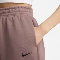 Nike Sportswear Phoenix Fleece женская С высокой Талией оверсайз Sweatpants цвет фиолетовый