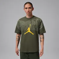 Nike Jordan мужские Graphic футболка цвет зеленый