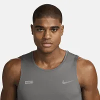 Nike Miler Flash чоловічі Running Tank Top колір сірий