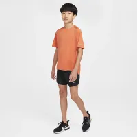 Nike Multi Big дитячі (для хлопчиків) Dri-FIT тренувальні Top Orange
