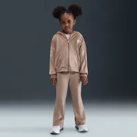 Nike Little дитячі 2-Piece Velour Flaколір червоний лосіни комплект колір коричневий