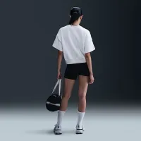 Nike Sportswear Club Fleece жіноча Loose Top колір коричневий
