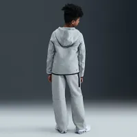Nike Sportswear Tech Fleece Big детские (для мальчиков) Open-Hem Pants цвет серый