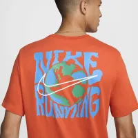 Nike мужские Dri-FIT Running футболка Orange