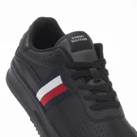 Кросівки Tommy Hilfiger Supercup Stripes Leather FM0FM04824-0GQ - Чорні