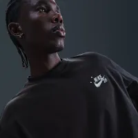 Nike SB Max90 Skate футболка колір чорний
