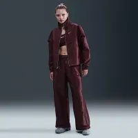Nike Sportswear Windrunner женская Shine Pants цвет красный