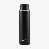 Nike Recharge Stainless Steel Straw Bottle (24 oz) колір чорний