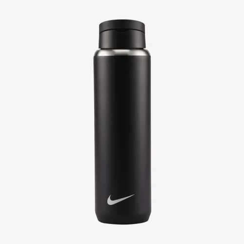 Nike Recharge Stainless Steel Straw Bottle (24 oz) колір чорний