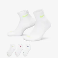 Nike Everyday Plus Cushioned тренировочные Ankle носки (3 пары) многоцветный