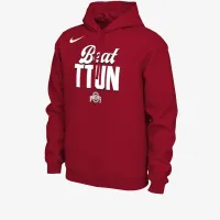 Ohio State мужские Nike College Толстовка с капюшоном цвет красный