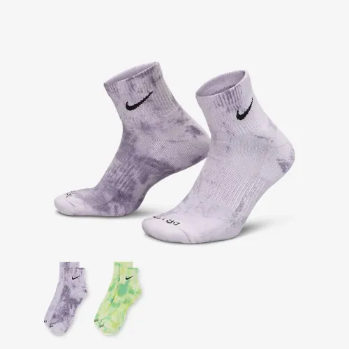 Nike Everyday Cushioned Ankle шкарпетки (2 пар) різнокольорові