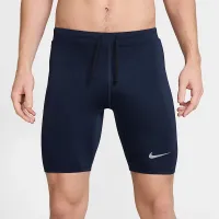 Nike Fast мужские Dri-FIT Brief-Lined Running 1/2-Length Tights синий