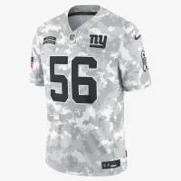 Lawrence Taylor New York Giants Salute to Service мужские Nike Dri-FIT NFL Limited Jersey цвет белый