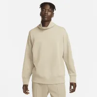 Nike Sportswear Tech Fleece Reimagined чоловічі оверсайз Turtleneck світшот колір коричневий