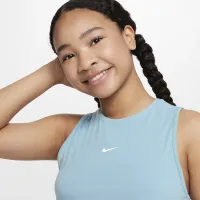 Nike Pro Girls' Dri-FIT тренувальні Tank Top блакитний