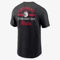 Cincinnati колір червонийs 2-Hit чоловічі Nike MLB футболка колір чорний