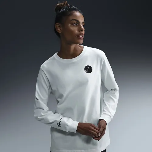 Nike Sabrina жіноча Long-Sleeve баскетбольні футболка колір білий