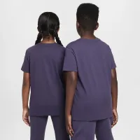 Nike Sportswear Big детские футболка цвет фиолетовый