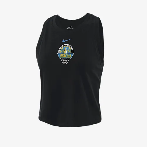 Chicago Sky женская Nike WNBA Cropped Tank Top цвет черный