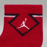 Nike Jordan Infant/Toddler Ankle носки (3 пары) многоцветный