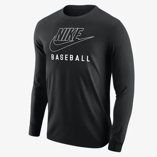 Nike Swoosh чоловічі Baseball Long-Sleeve футболка колір чорний