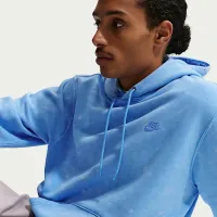 Nike Sportswear Club чоловічі Washed Fleece Толстовка з капюшоном блакитний