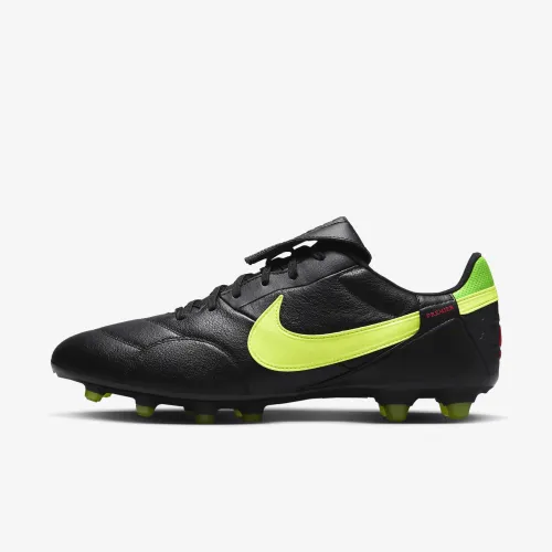 Nike Premier 3 FG Low-Top футбольні бутси колір чорний
