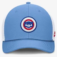 Chicago Cubs Cooperstown Rise чоловічі Nike Dri-FIT MLB Trucker Adjustable Hat блакитний