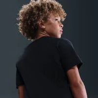 Nike Wrestling Big Kid's футболка колір чорний