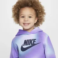 Nike Solarized Toddler Pullover Толстовка с капюшоном and Pants набор цвет фиолетовый