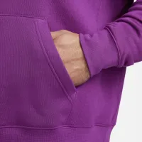 Nike Sportswear Club Fleece Pullover Толстовка с капюшоном цвет фиолетовый