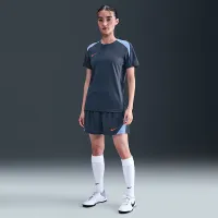 Nike Strike жіноча Dri-FIT Soccer шорти блакитний