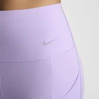 Nike Universa жіноча Medium-Support З високою талією 7/8 лосіни з кишенямиколір фіолетовий