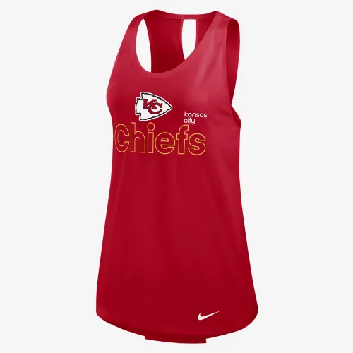 Kansas City Chiefs женская Nike Dri-FIT NFL Tank Top цвет красный