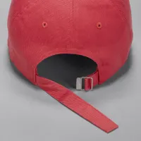 Nike Jordan Club Cap Adjustable Hat цвет красный