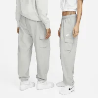 Nike Sportswear Club Fleece жіноча Mid-Rise оверсайз Cargo Sweatpants колір сірий