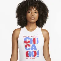 Nike Dri-FIT One Luxe женская Tank Top цвет белый