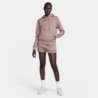 Nike Sportswear Phoenix Fleece жіноча З високою талією Loose шорти колір фіолетовий