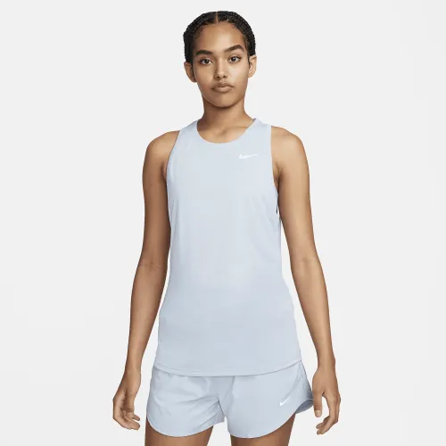 Nike Dri-FIT женская тренировочные Tank синий