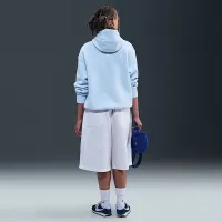 Nike Sportswear Phoenix Fleece женская оверсайз Pullover Толстовка с капюшоном синий